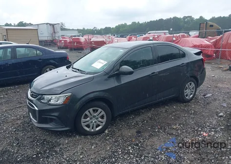 2017 Chevrolet Sonic Ls Auto from USA, damaged, VIN 1G1JB5SH2H4139820